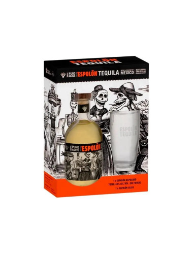 Espolon Reposado 700ml & Highball Glass