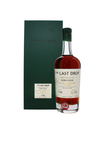 The Last Drop Petit Champagne Cognac Bottle 149 700ml