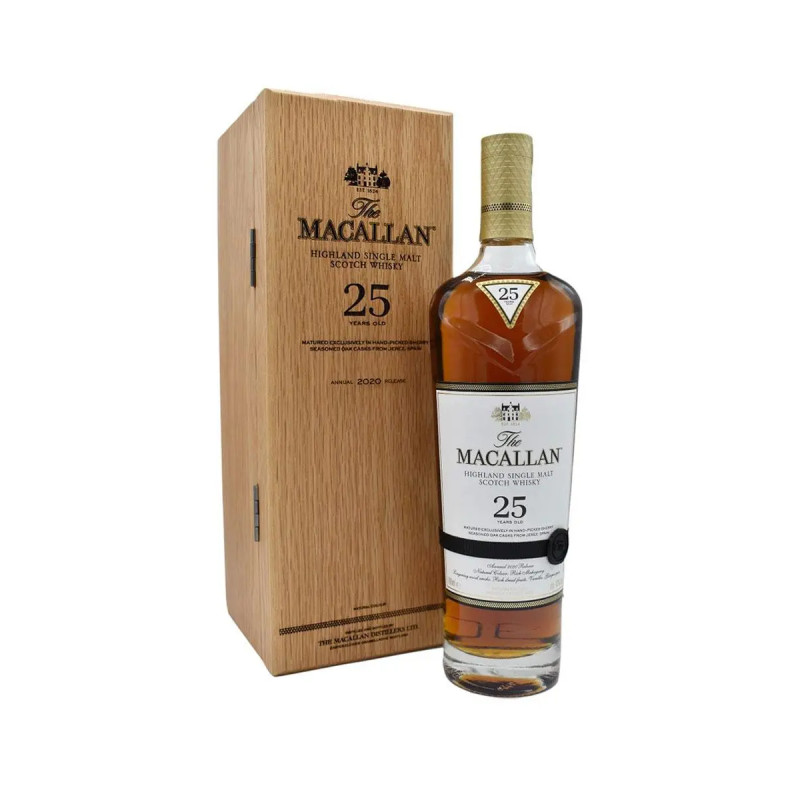 Macallan 25yo 700ml annual 2020 release