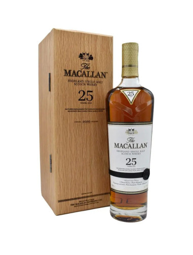 Macallan 25yo 700ml annual 2020 release