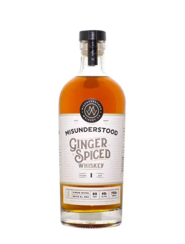 MISUNDERSTOOD Ginger Spiced WHISKEY 750ML