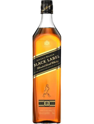 Johnnie Walker Black Scotch 700ml