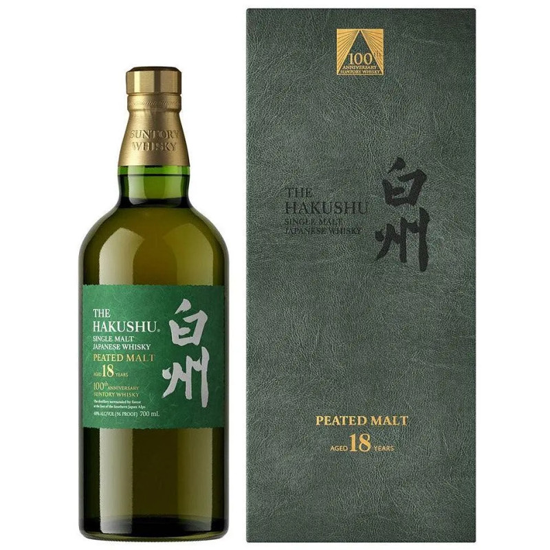 Hakushu 18Yo Peated 100th Anniversary Whiskey 700ml