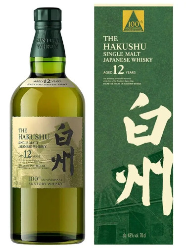 Hakushu 12 Year Old 100th Anniversary Edition Whisky 700ml