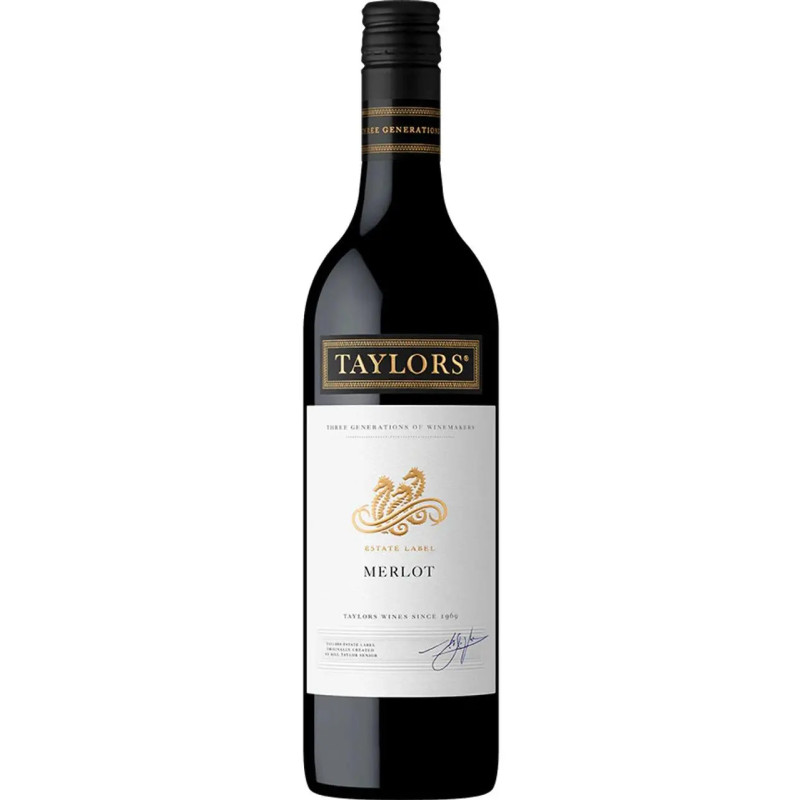 Taylors Estate Merlot 750ml