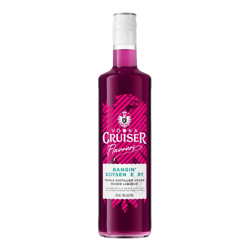 Vodka Cruiser Flavours Bangin Boysenberry 700Ml