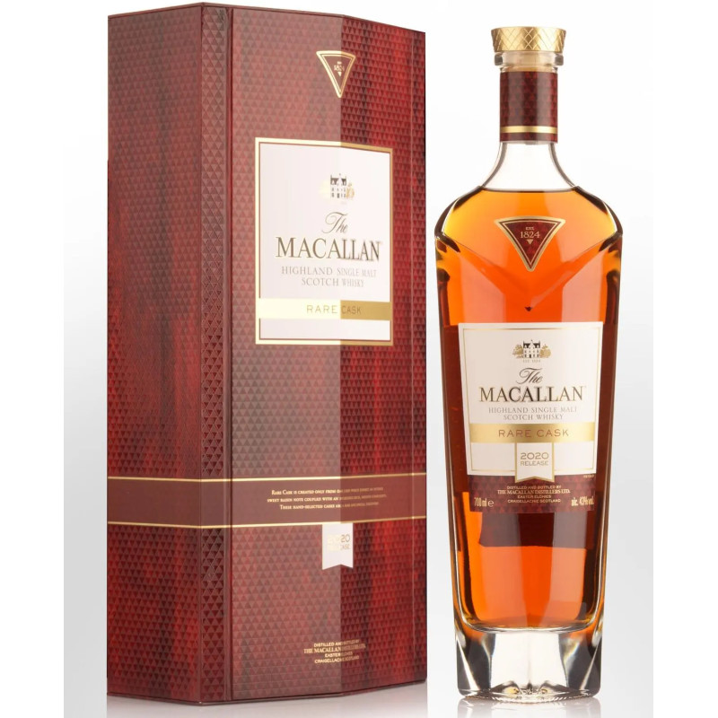 Macallan rare cask 700ml 2021 release gift boxed