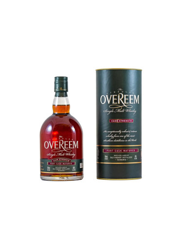 Overeem Port Cask Matured 60 Cask Strength Whiskey 700ml