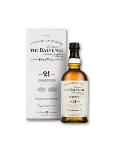 The Balvenie 21 Year Old Portwood Single Malt Scotch Whisky 700ml