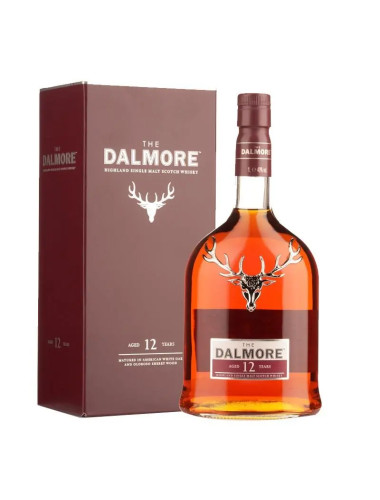 Dalmore 12 Year Old Single Malt Whisky 700ml