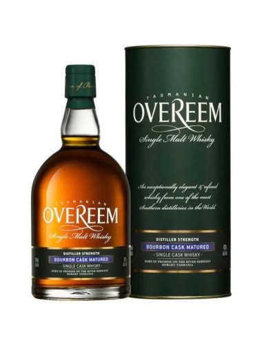 Overeem Single Malt Bourbon Cask 43% 700ml Whiskey