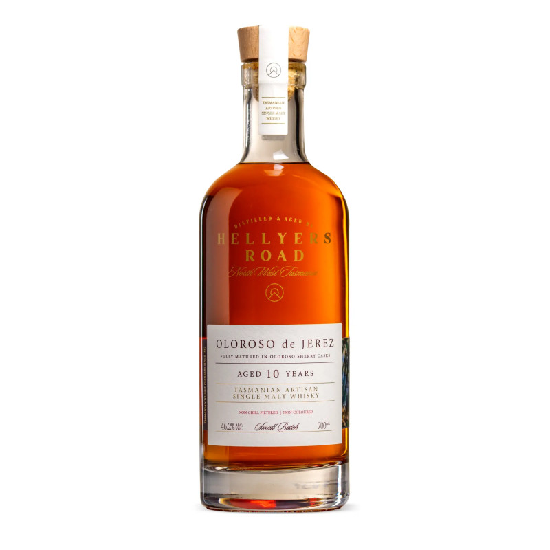 Hellyers Road 10YO Sherry Cask Whisky 700ml