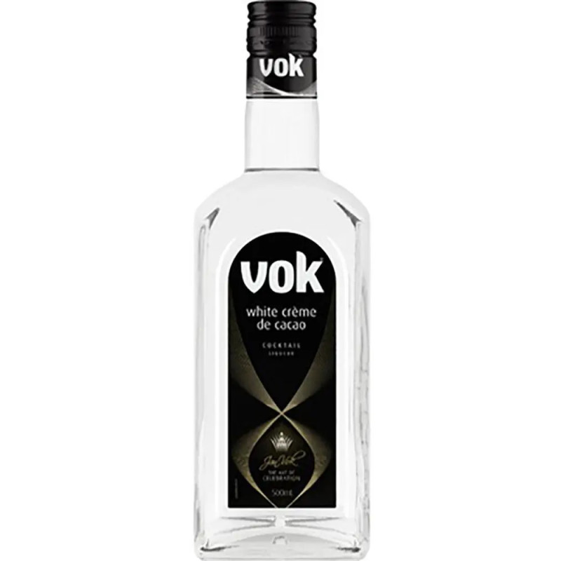 Vok White Creme De Cacao 500mL Bottle