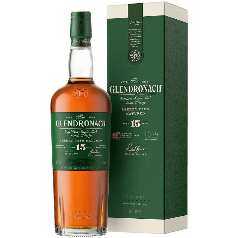 Glendronach 15yo Whiskey 700ml