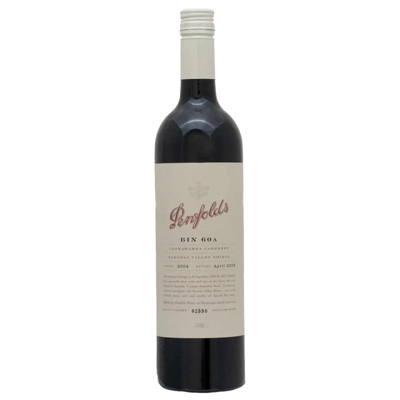 Penfolds Bin 60a Cabernet Shiraz 2004 750ml