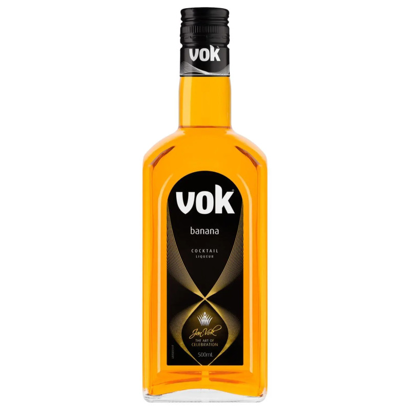 Vok Banana Liqueur 500mL