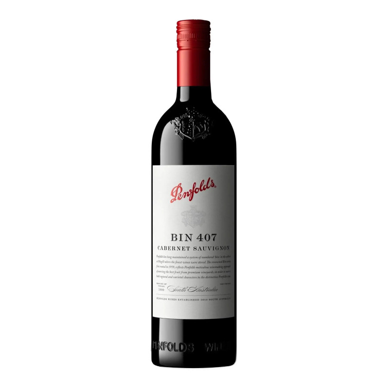 Penfolds Bin 407 Cabernet Sauvignon 2020 Gift Box 750ml