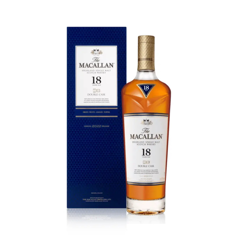 Macallan Double Cask 18 Year Old Whisky 700ml