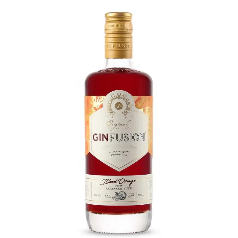 Original Spirit Co Ginfusion Blood Orange Gin with Japanese Yuzu 500ml
