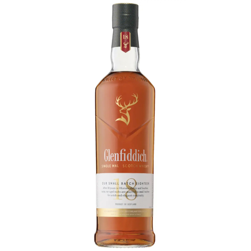 Glenfiddich 18 Year Old Scotch Whisky
