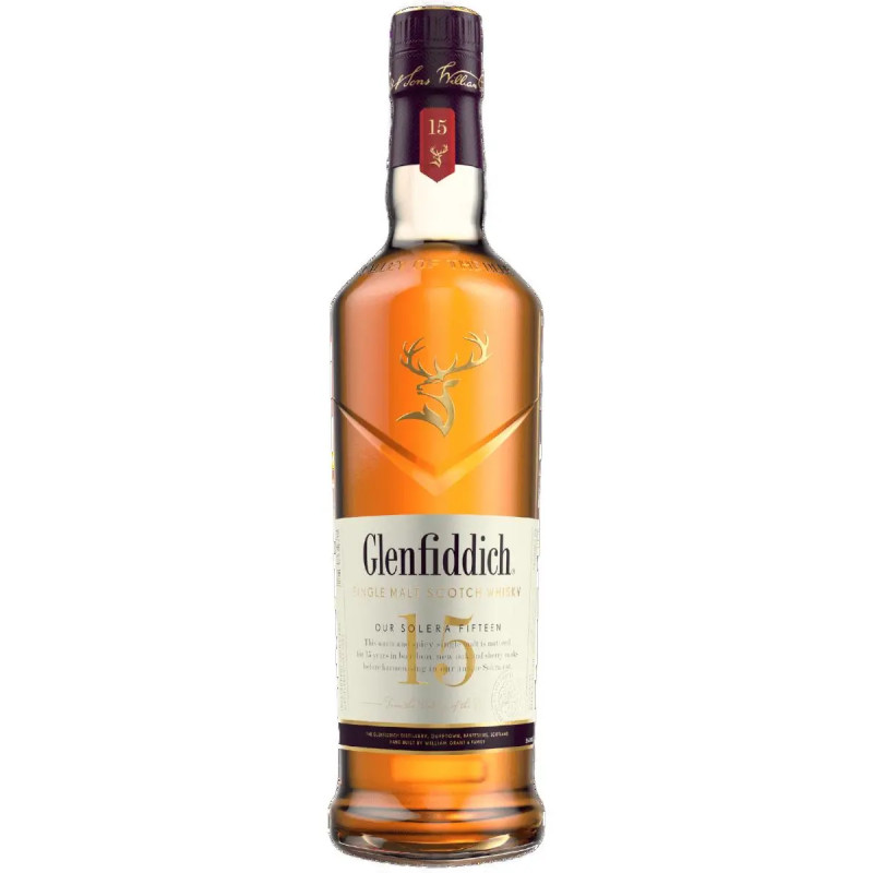Glenfiddich 15 Year Old Single Malt Scotch Whisky