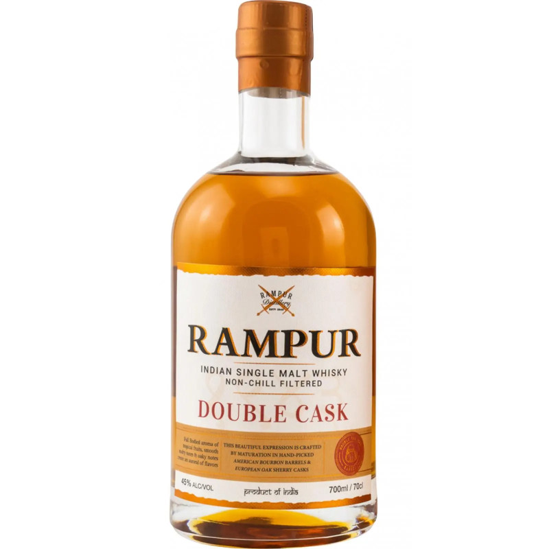 Rampur Double Cask Single Malt 700ml