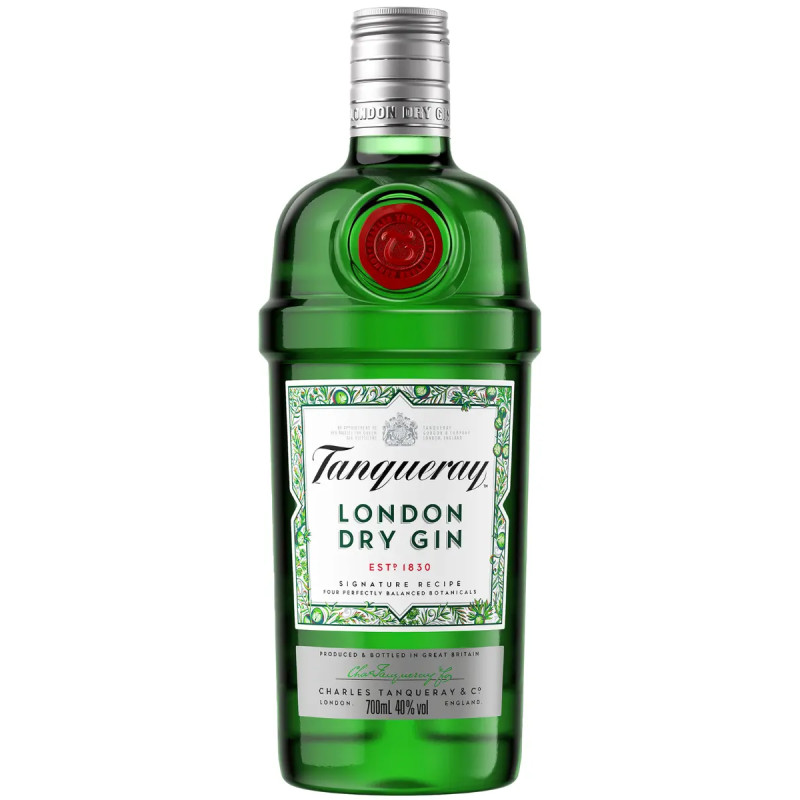 Tanqueray London Dry Gin 700mL Bottle