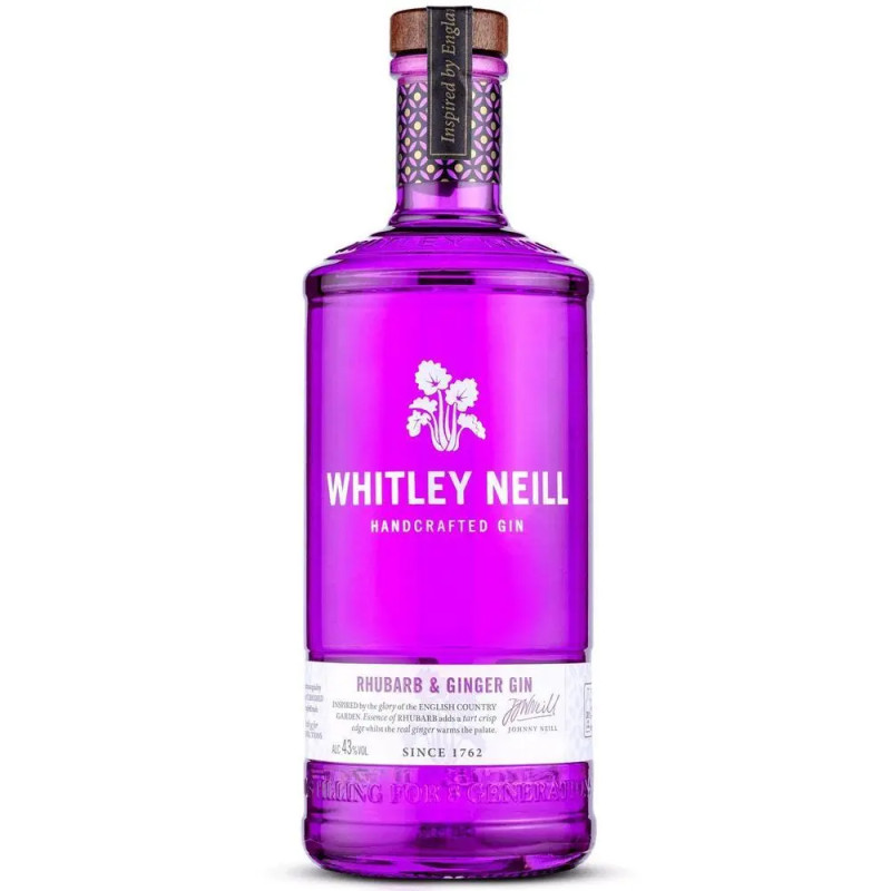 Whitley Neill Rhubarb & Ginger Gin 700mL Bottle