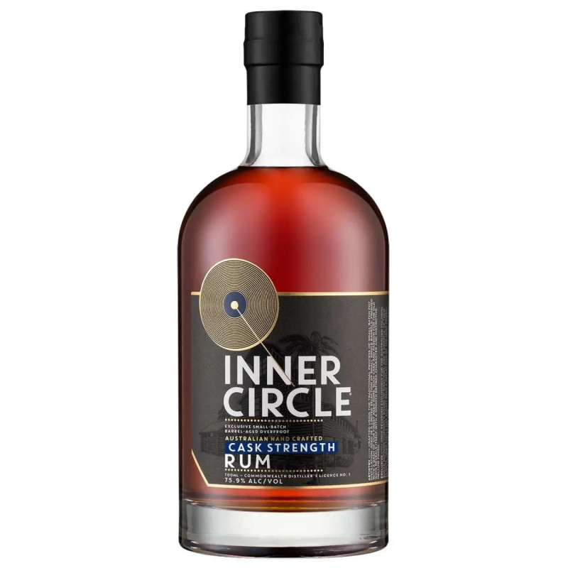 Inner Circle Cask Strength Rum Black 700mL Bottle