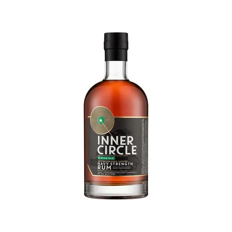 Inner Circle Navy Strength Rum Green 700mL Bottle