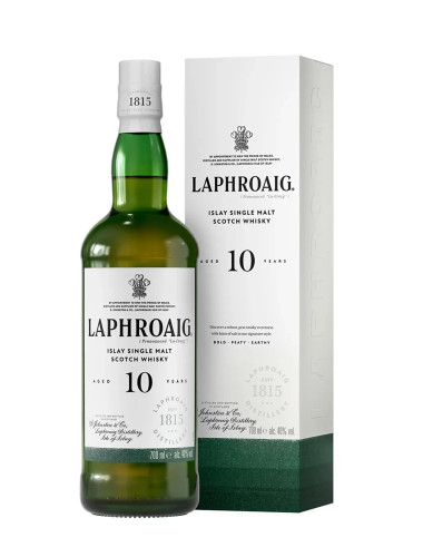 Laphroaig 10 Year Old Single Malt Scotch Whisky 700ml