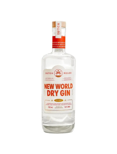 New World Dry Gin Dutch Rule Melbourne 700ml