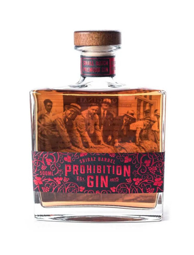 Prohibition Shiraz Barrel Gin 500mL