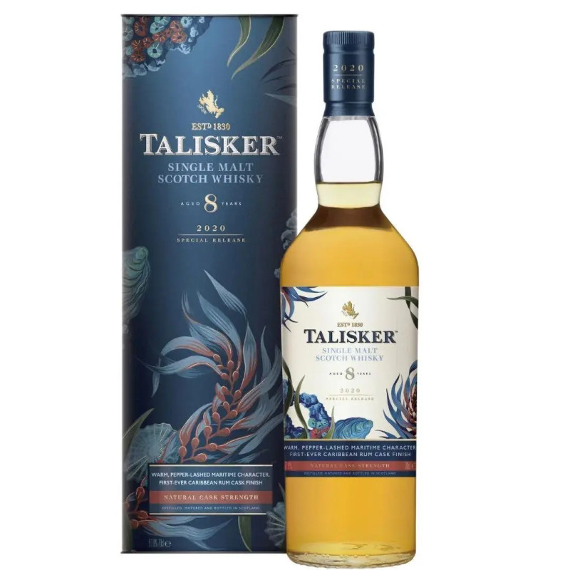 Talisker 8yo Cask Strength Whiskey 700ml