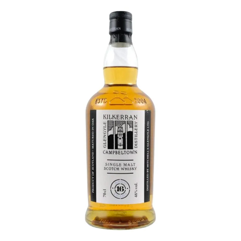 Kilkerran 16 Year Old Single Malt Scotch Whisky 700mL