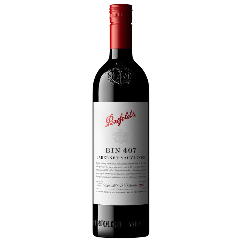 Penfolds Bin 407 Cabernet Sauvignon 2021 750ml