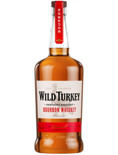 Wild Turkey Kentucky Straight Bourbon Whiskey 81% Proof 1L