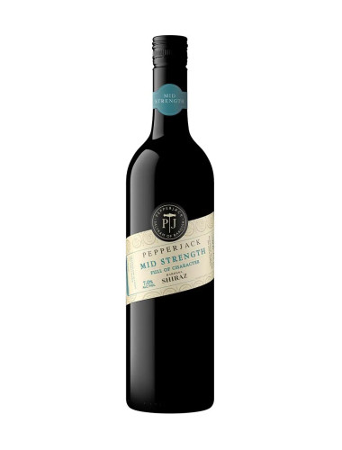 Pepperjack Mid Strength Barossa Shiraz 750ml