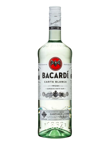 Bacardi Carta Blanca Superior White Rum 1L