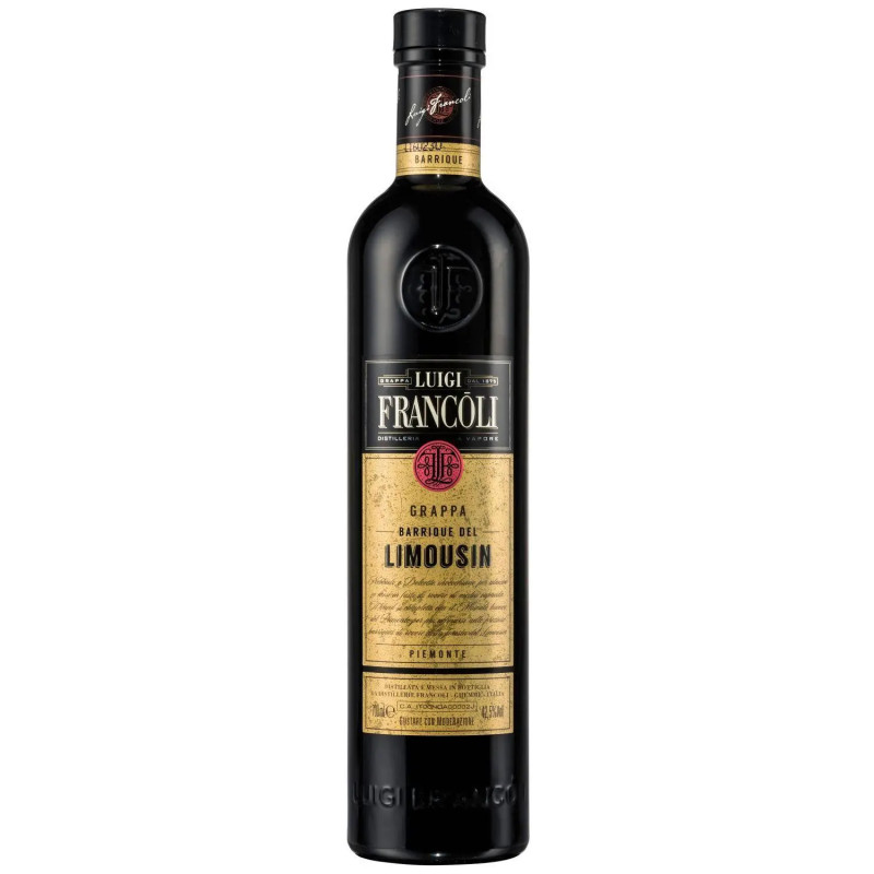 Francoli Grappa Limousin 700mL Bottle