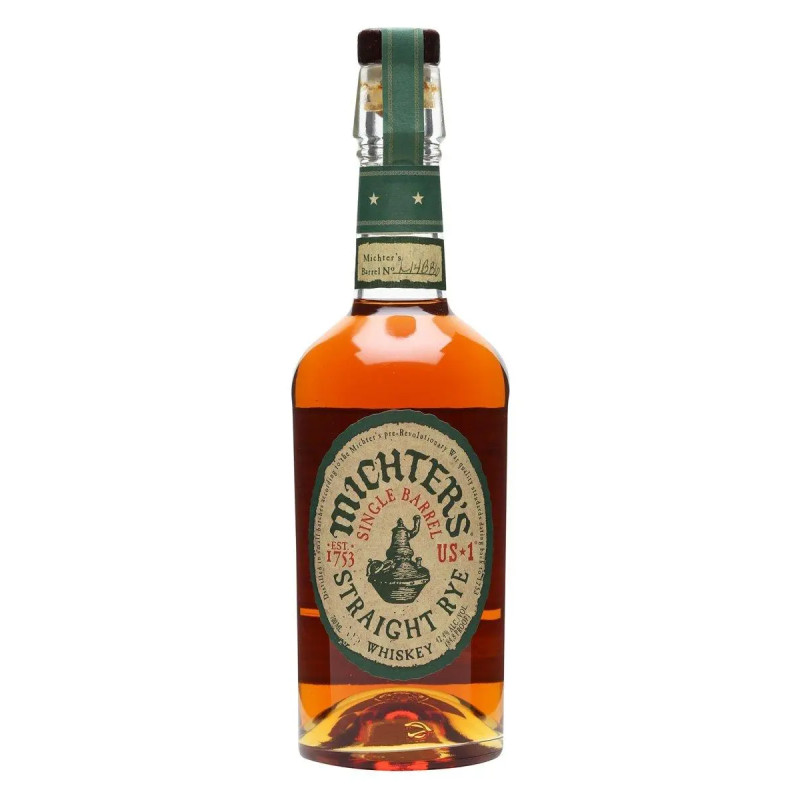 MICHTERS US 1 SINGLE BARREL STRAIGHT RYE WHISKEY