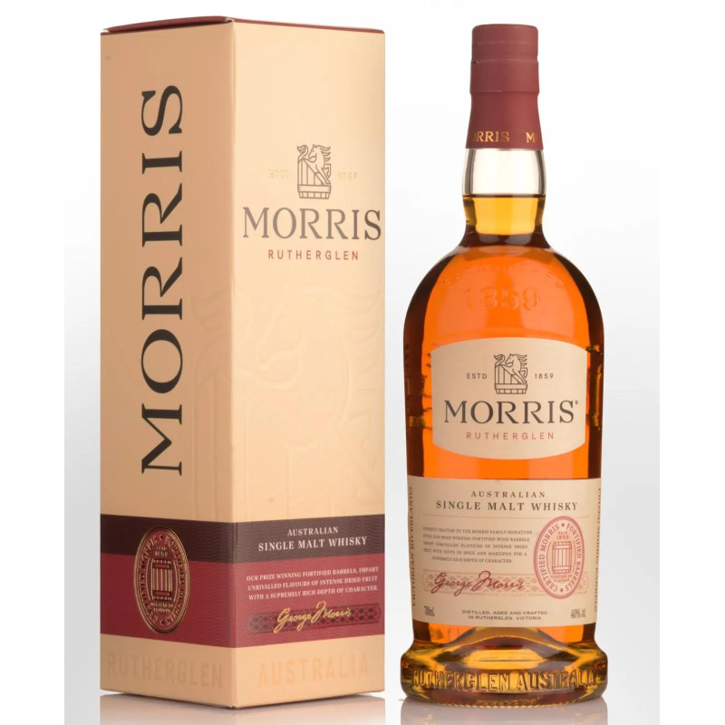 MORRIS RUTHERGLEN SIGNATURE SINGLE MALT AUSTRALIAN WHISKY