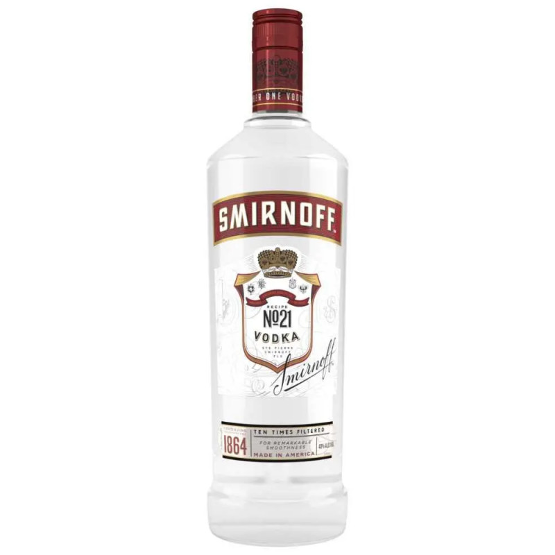 Smirnoff Red Vodka 1L