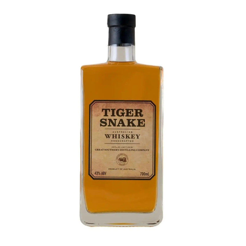 Tiger Snake Australian Bourbon Style 700ml
