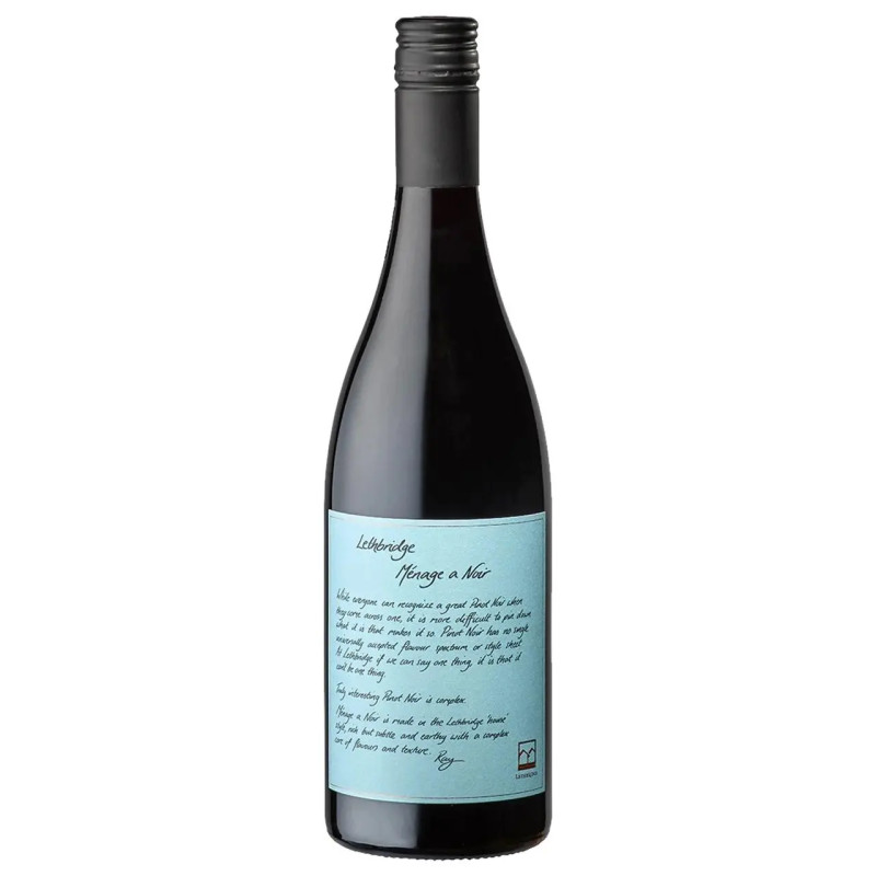 Lethbridge Menage Pinot Noir 750ml