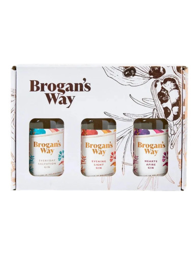 Brogans Way Gin Discovery Gift Pack 3x200ml