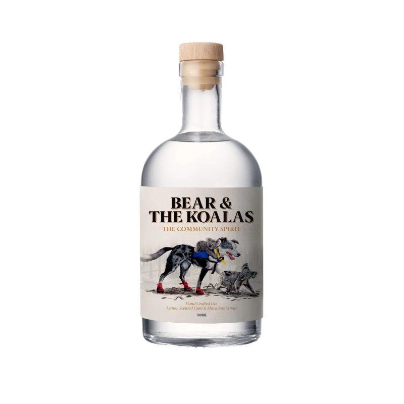 Bellarine Distillery Bear & The Koalas Gin 700ml