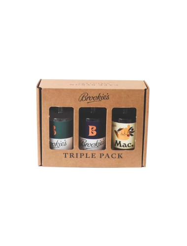 Brookie's Gin Triple Pack 3 x 200ml