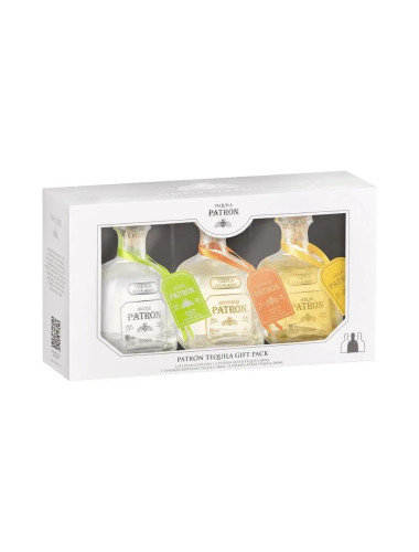 Patron Tequila Gift Pack 3 x 200ml