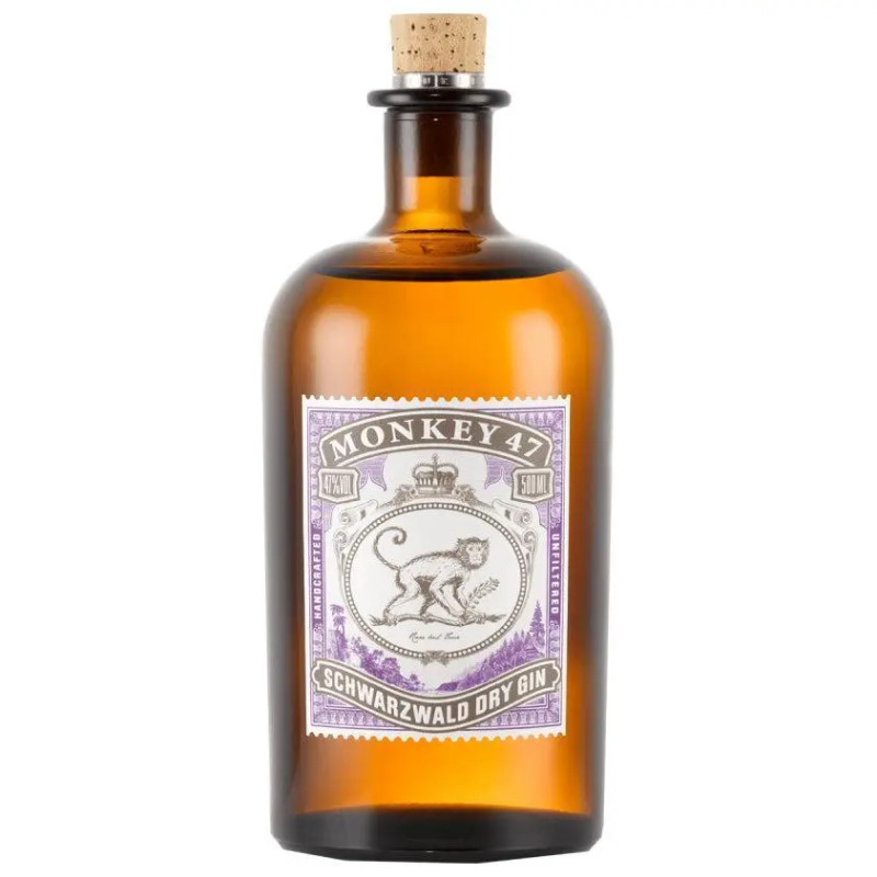 Monkey 47 Schwarzwald Dry Gin 500mL Bottle